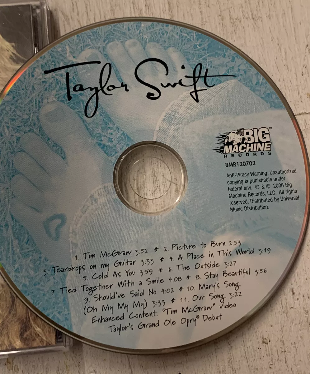 2006 TS Taylor Swift Debut CD 11 Songs Controversial Original Lyrics  Self-Titled