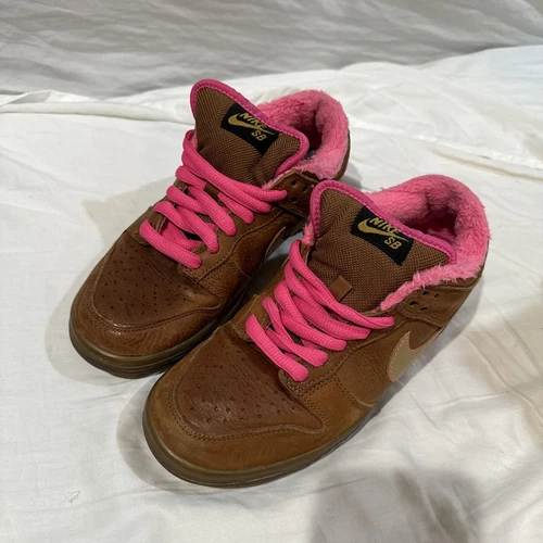 Nike SB Dunk Low Premium SB Gibson Guitar Case 313170-271 US 6.5 USED No Box