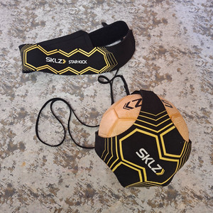 SKLZ Star Kick Solo Soccer Trainer w/ Golden Touch Technique Training Ball