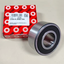 FAG 3306-B-2RSR-TVH DOUBLE ROW ANGULAR CONTACT BALL BEARING USA FREE SHIPPING
