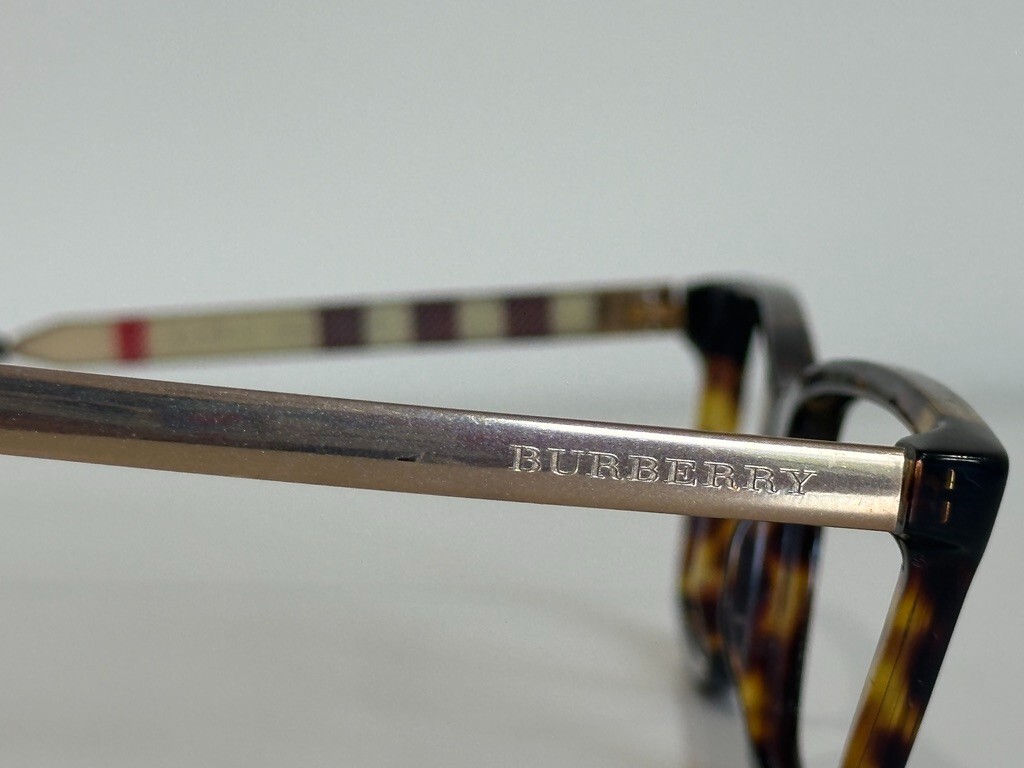 Burberry 2159-Q 3002 Square Havana Brown Gold Eyeglasses