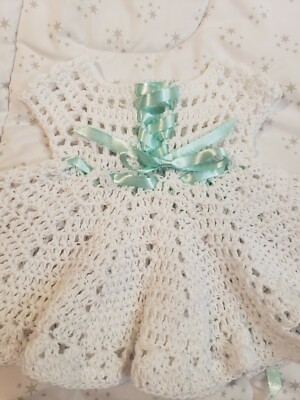 crochet preemie dress Mamma That Makes: Wendy Thread Gown