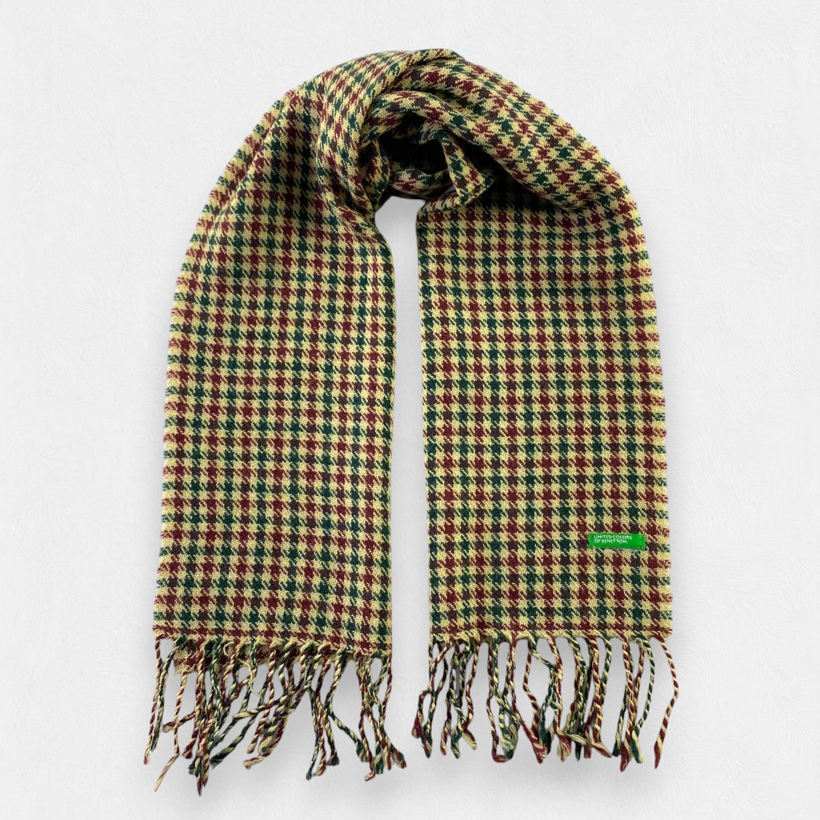 United Colors Of Benetton Scarf Muffler Winter Neck Scarf Wool Scarves