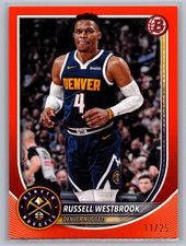 2025-26 Bowman Basketball Russell Westbrook #102 Orange /25