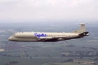 35mm Aircraft Slide Nimrod R1 XW666 RAF 51 Squadron Air-Air 1991
