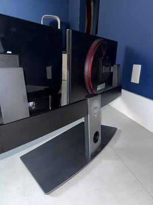 Dell MDS19 Dual Monitor Stand w/ VESA Plates & Bolts Ready to Use