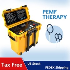Clinic Physio Magneto PEMF Machine PMST Loop Human Horse Body Relax Equipment