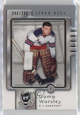 2006-07 Upper Deck The Cup 246/249 Gump Worsley #62 HOF 0c3