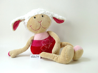 Esprit by Sigikid Schaf 53180 pink rosa Herz Schlenker Stofftier Plüsch (T232)