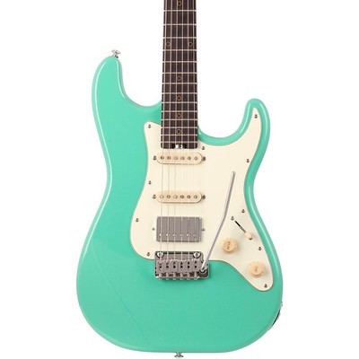 Schecter Nick Johnston Traditional HSS Guitar Atomic Green Mint Green Pickguard