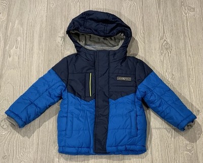 ZeroXposur Parka Coat Boys Size 18 Month Blue Warm Winter #1469D