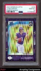 2024 Donruss Optic Purple Shock #235 JJ McCarthy RC RATED ROOKIE PSA 10 GEM MINT