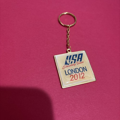 #ad #ad Olympics USA Shooting Team London 2012 quot;Shooting is my Olympic Sportquot; Keychain $14.75