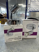 Image of Knightsbridge NSPGU1C 1G CHROME SINGLE SPOTLIGHT GU10 230V