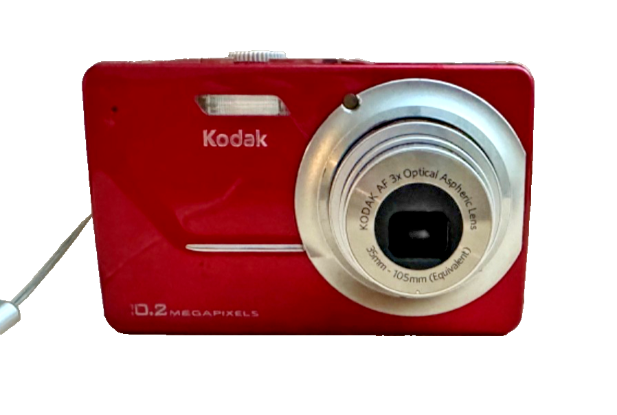 Kodak EasyShare M340 Digital Camera Red 10 MP Pre-Owned & New