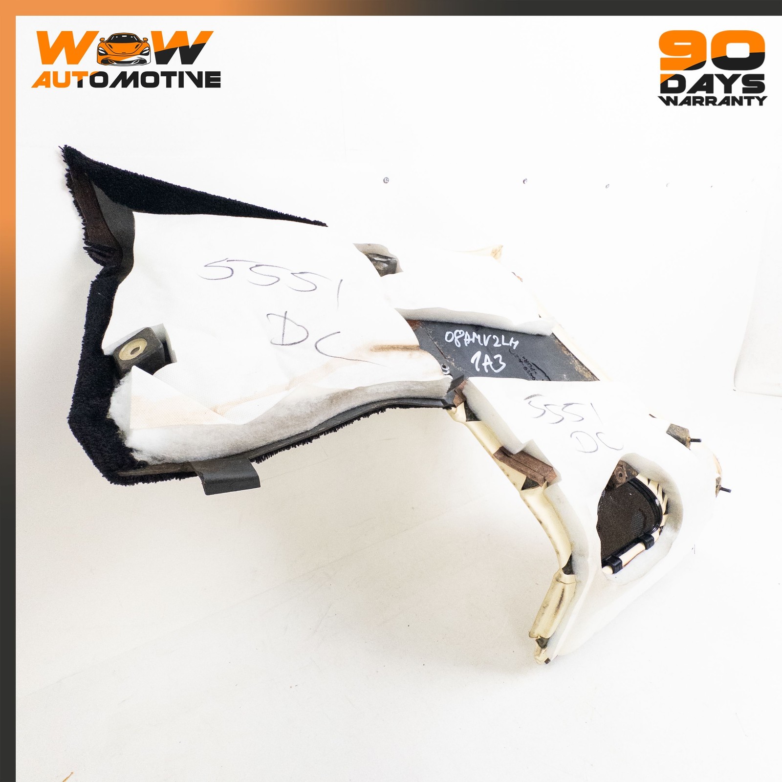 06-16 ASTON MARTIN V8 VANTAGE REAR LEFT QUARTER PANEL TRIM COVER PAD OEM