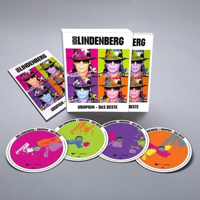 Udo Lindenberg - UDOPIUM - Das Beste - 4 CDs - original verpackt - Neuware -2021