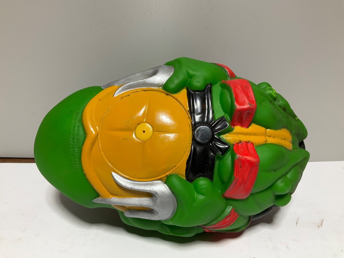 1991 Teenage Mutant Ninja Turtles Raphael Sewer Sports Football