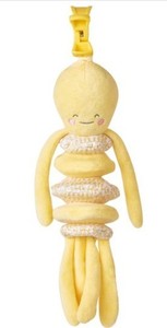 Kalencom Saro Attachable Spring Rattle - Octopus