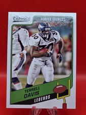 Terrell Davis 2021 Panini Classics Green Back #d /50 Broncos HOF #129