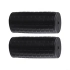 Rubber Wheelbarrow Handle Grips Round Tube Replacement Covers Anti Slip Garde...