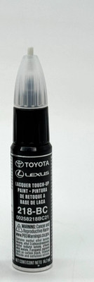 Toyota Touch-up Paint Midnight Black Metallic w/o Clear Coat (218) Genuine OEM
