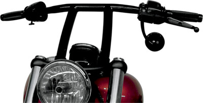 Todds Cycle 1 1/4 Zoll Club Lenker Schwarz #0601-1881