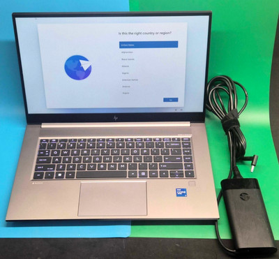 HP ZBook Studio G8 i7-11850H 16GB RAM 1TB SSD NVIDIA T1200 4GB Win 11 Grade B+