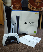 Sony PlayStation 5 Disc Slim PS5 Console 1TB - Wires, controller, Documents