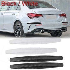 2/4/6x Car Bumper Protector Strip Front Rear Anti-collision Corner Bumper Strips