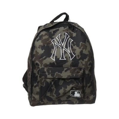 MLB, Rucksack, Unisex (Erwachsene), Grün/Schwarz/Braun, Camouflage, 27, 6 #jXn