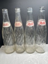 4, 1960’s Pepsi-Cola Bottles