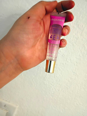 Broadway Vitamin E Gel Lip Gloss Shine Effect, Clear Shade, 0.47 fl oz