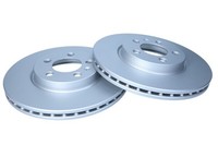 2X Bremsscheibe Quaro QD7688 FüR Vw Polo 6 AW1 BZ1 AE1 Cross C11 D31 Taigo CS1 4