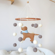 Baby Crib Mobile for Boys Girls Dog Mobile Baby Mobile for Crib Mobile for Bassi