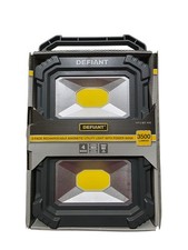 Defiant 2-Pack 3500 Lumens Magnetic Rechargeable Utility Light Power Bank