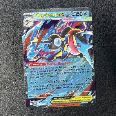 Mega Greninja EX 022/086 Pokemon TCG Chaos Rising Pokemon | eBay