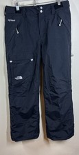 Womens The North Face Hyvent Black Waterproof Ski Snowboarding Snow Pants Size M