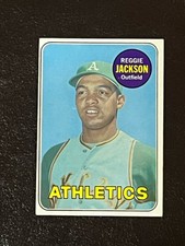 1969 Topps Reggie Jackson #260 VG-EX Oakland A’s Vintage HOF Rookie RC!!!