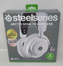 SteelSeries Arctis Nova 7X wireless white for Xbox, PC, Switch, PlayStation. New
