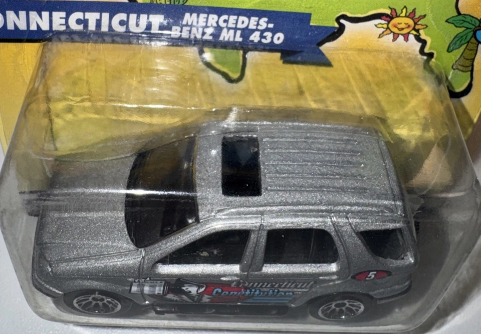 Matchbox Across America 50th Birthday Series Connecticut Mercedes Benz ML 430 - Image 4 of 4