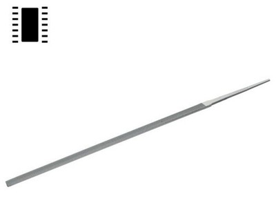Vallorbe Glardon File Pillar Slim 6'' Hand File Cut #2 Precision Swiss Made File