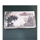 Square Soft Final Fantasy VI Nintendo Super Famicom Box & Manual Role Playing