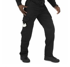5.11 Tactical Men  s Regular Fit EMS Cargo Pant 38X33 Black 74310 Includes Belt