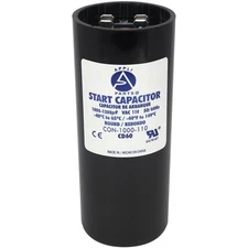 Universal 1000uF Capacitor 110125VAC Quick Connect for Pool Pump and Motors