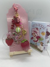 Strawberry Shortcake Handmade Acrylic Bag Charm