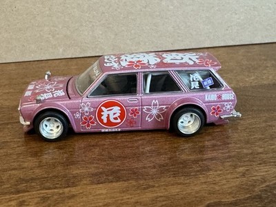 Kaido House Mini GT Datsun 510 Wagon Hanami V1 KHMG012 Pink 012