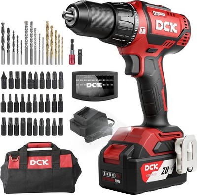 20V Brushless Hammer Drill, 531 in.lbs, 36000 BPM, 1/2'' Keyless All-Metal Chu...