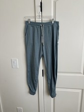 Vuori Performance Jogger Light Blue Heather DreamKnit Pants Womens Large