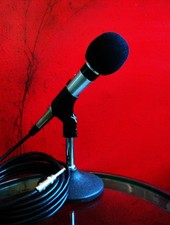 Vintage 1970s Shure 565SD Dynamic cardioid microphone Hi Z w accessories PE56D 2